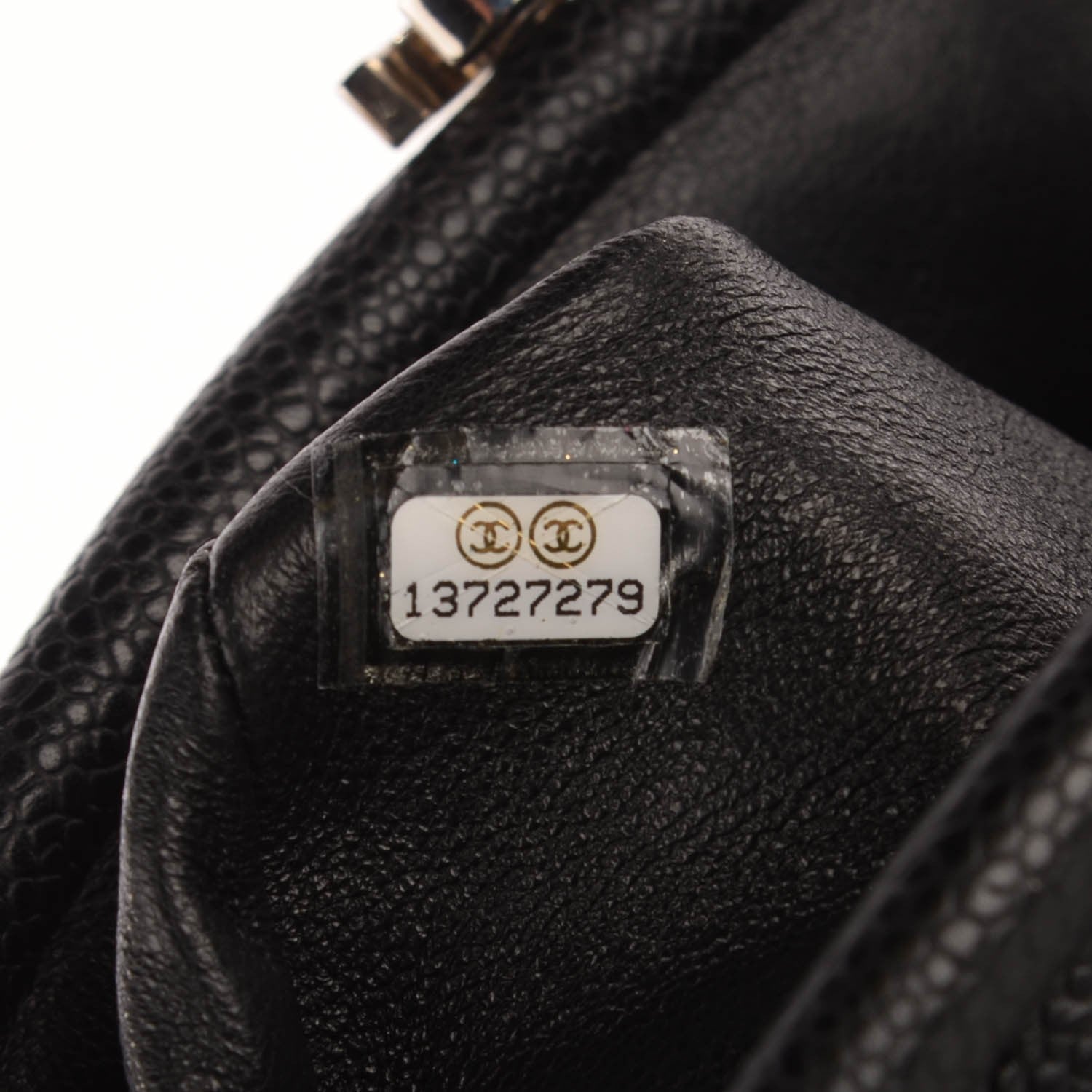 Chanel Caviar Quilted Timeless Clutch Black 7 of 8