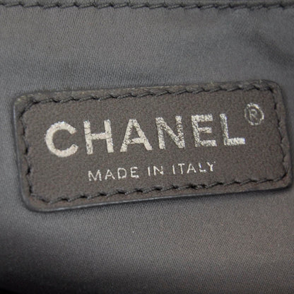 Chanel Metallic Glazed Calfskin Perforated Medium Rodeo Drive Tote Silver 8 of 11