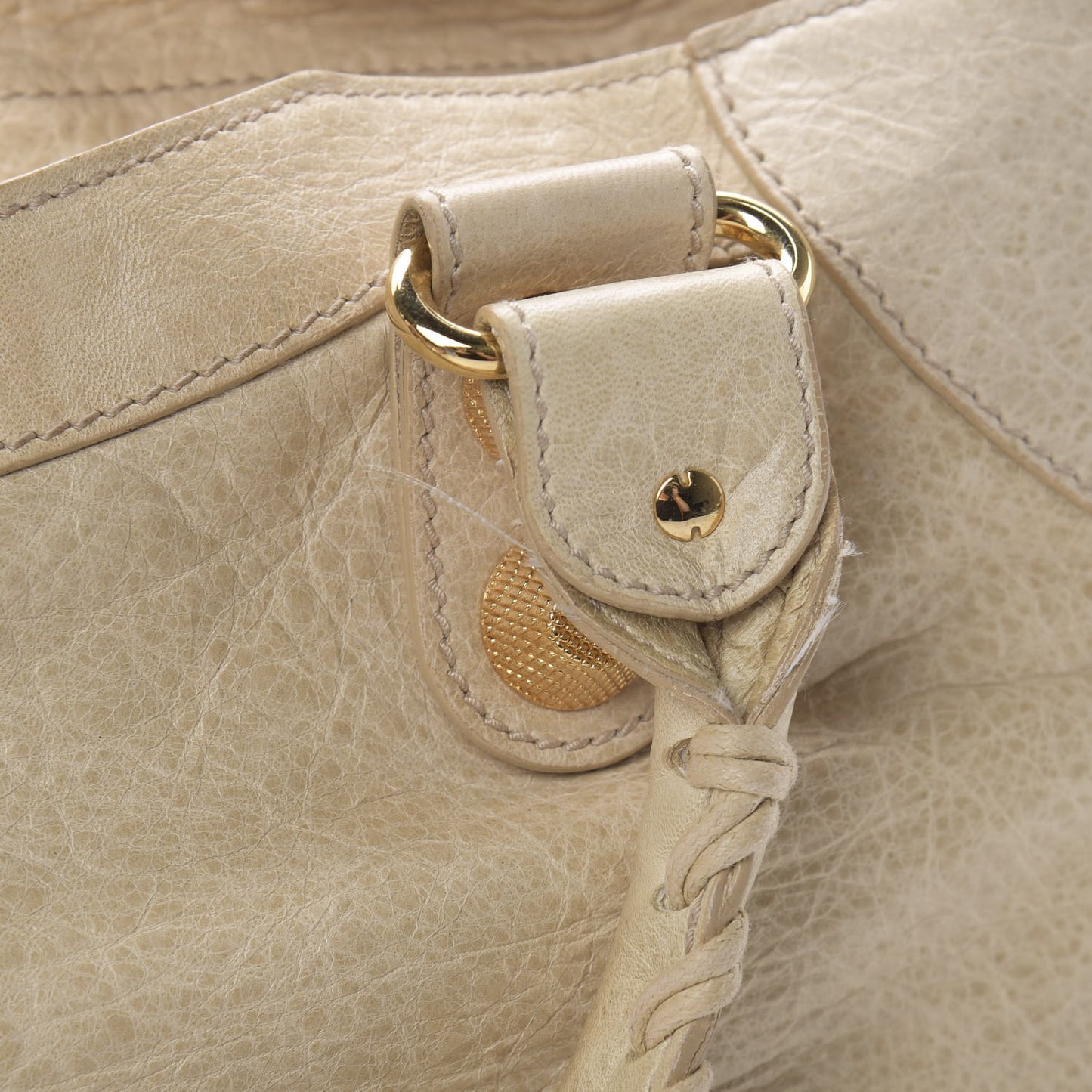 Goatskin Giant 21 Gold Hardware Part Time Natural