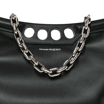 Alexander McQueen Calfskin The Peak Small Bag Black 8 of 10