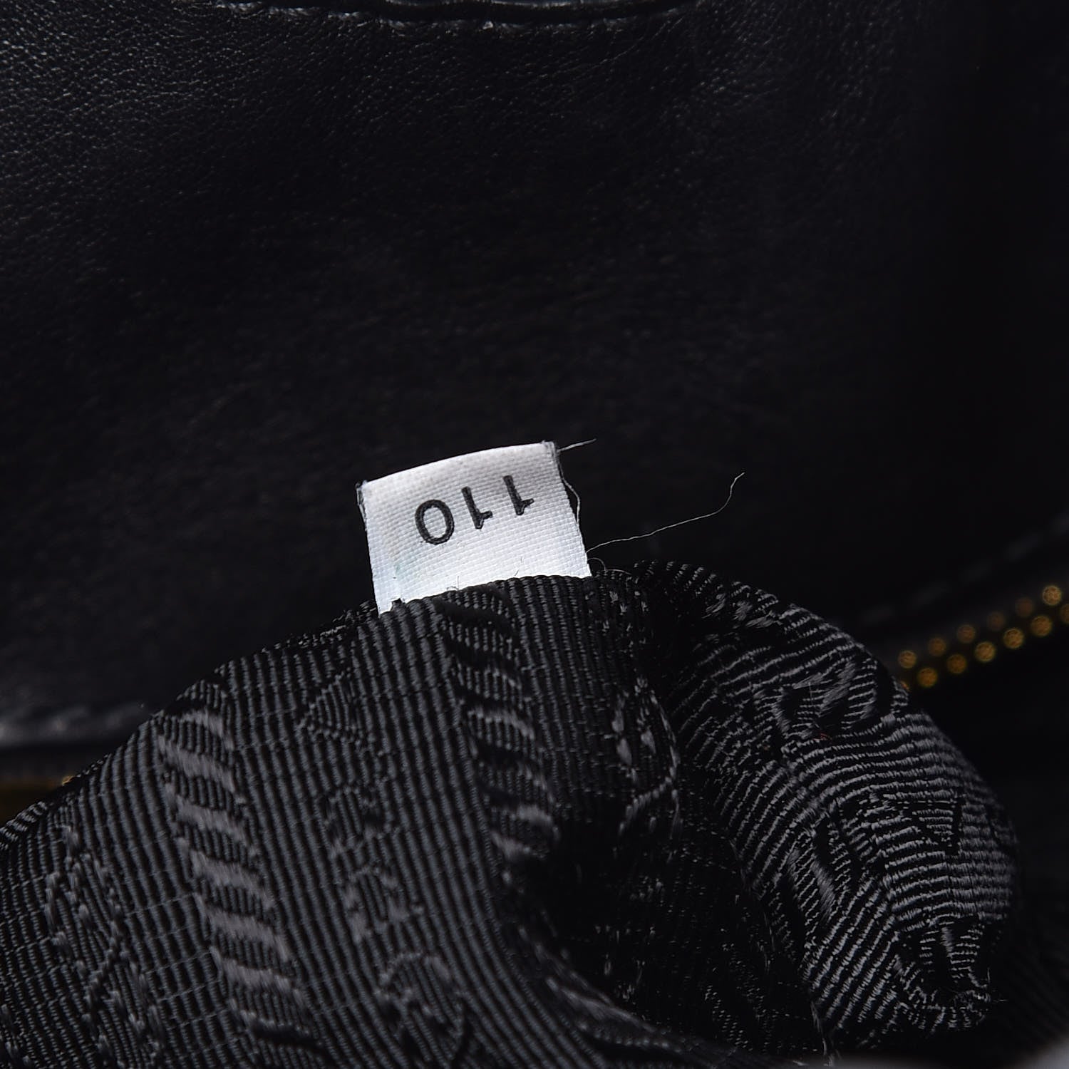 Prada Soft Calf Tote Black 8 of 10