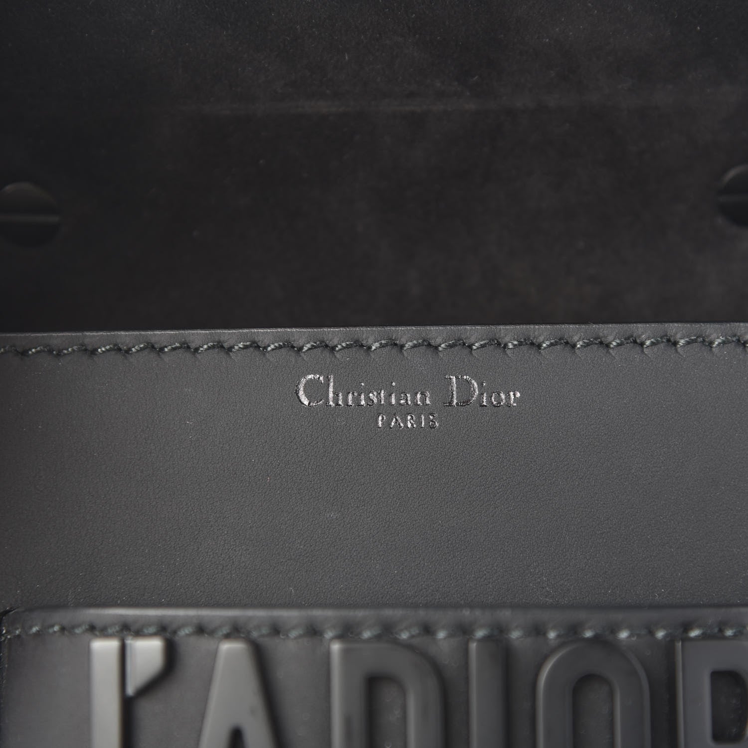 Christian Dior DIOR Ultra Matte Calfskin J'Adior Chain Flap Bag Black 6 of 8