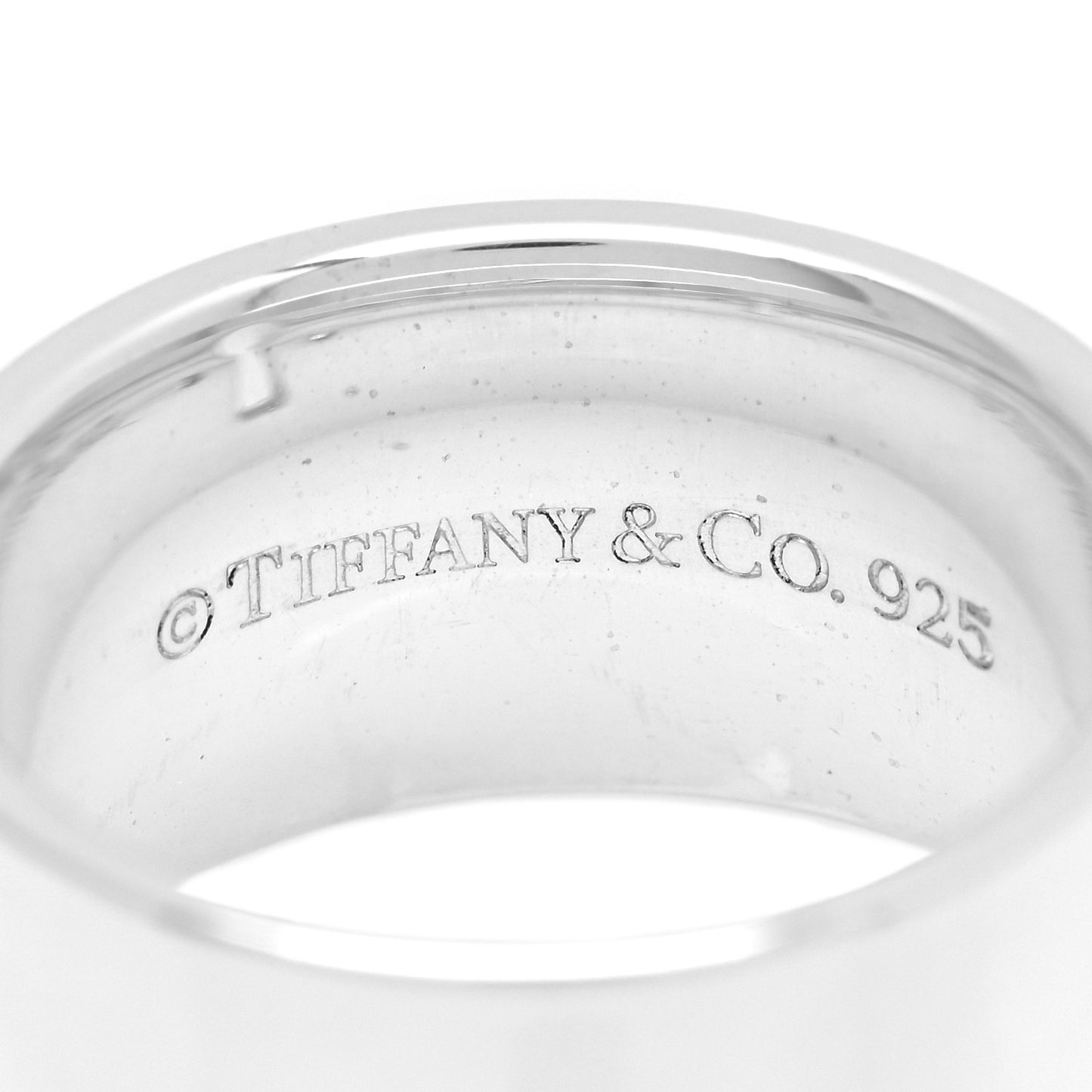 Sterling Silver Diamond Wide Locks Band Ring 47 4