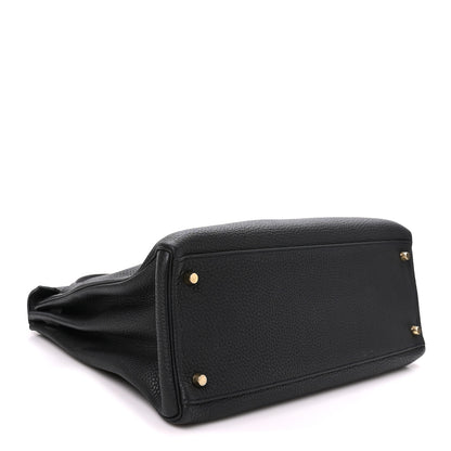 Hermes Togo Kelly Retourne 35 Black 4 of 10