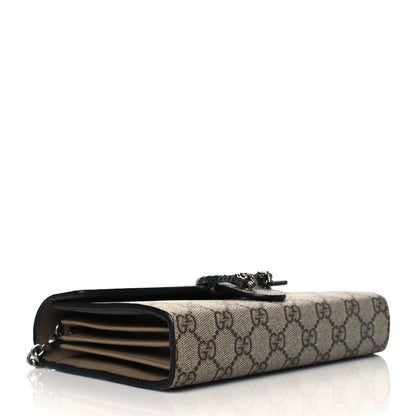 Gucci GG Supreme Monogram Mini Dionysus Chain Wallet Beige Taupe 4 of 11