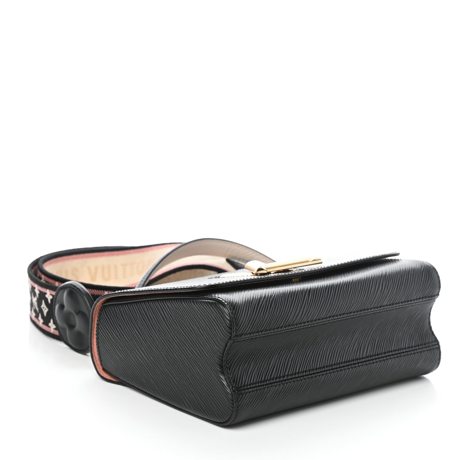 Louis Vuitton Epi Monogram Flower Twist MM Black 4 of 9