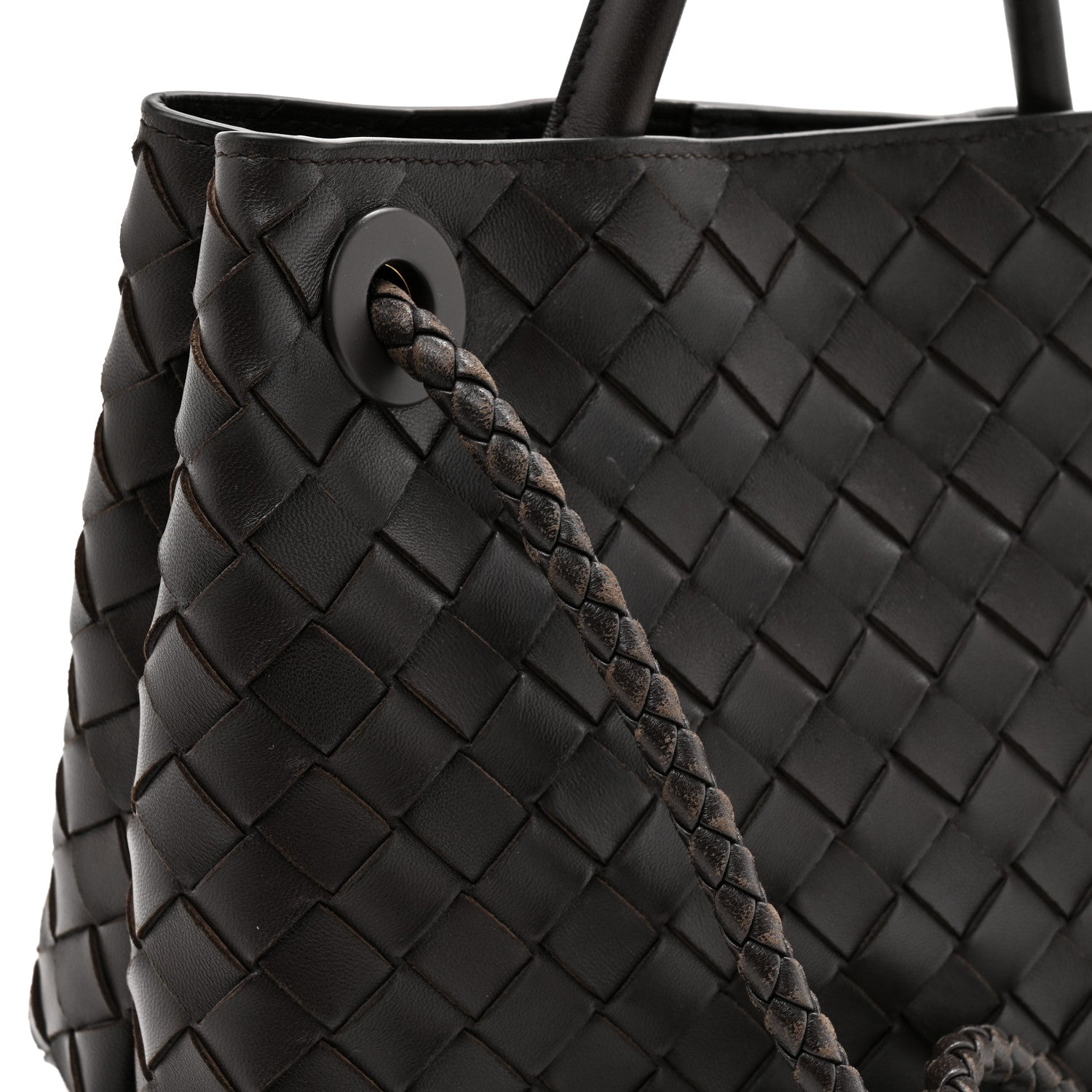 Bottega Veneta Nappa Intrecciato Small Andiamo Shoulder Bag Fondant 13 of 14