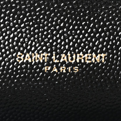 Saint Laurent Grain De Poudre Uptown Chain Wallet Black 7 of 11