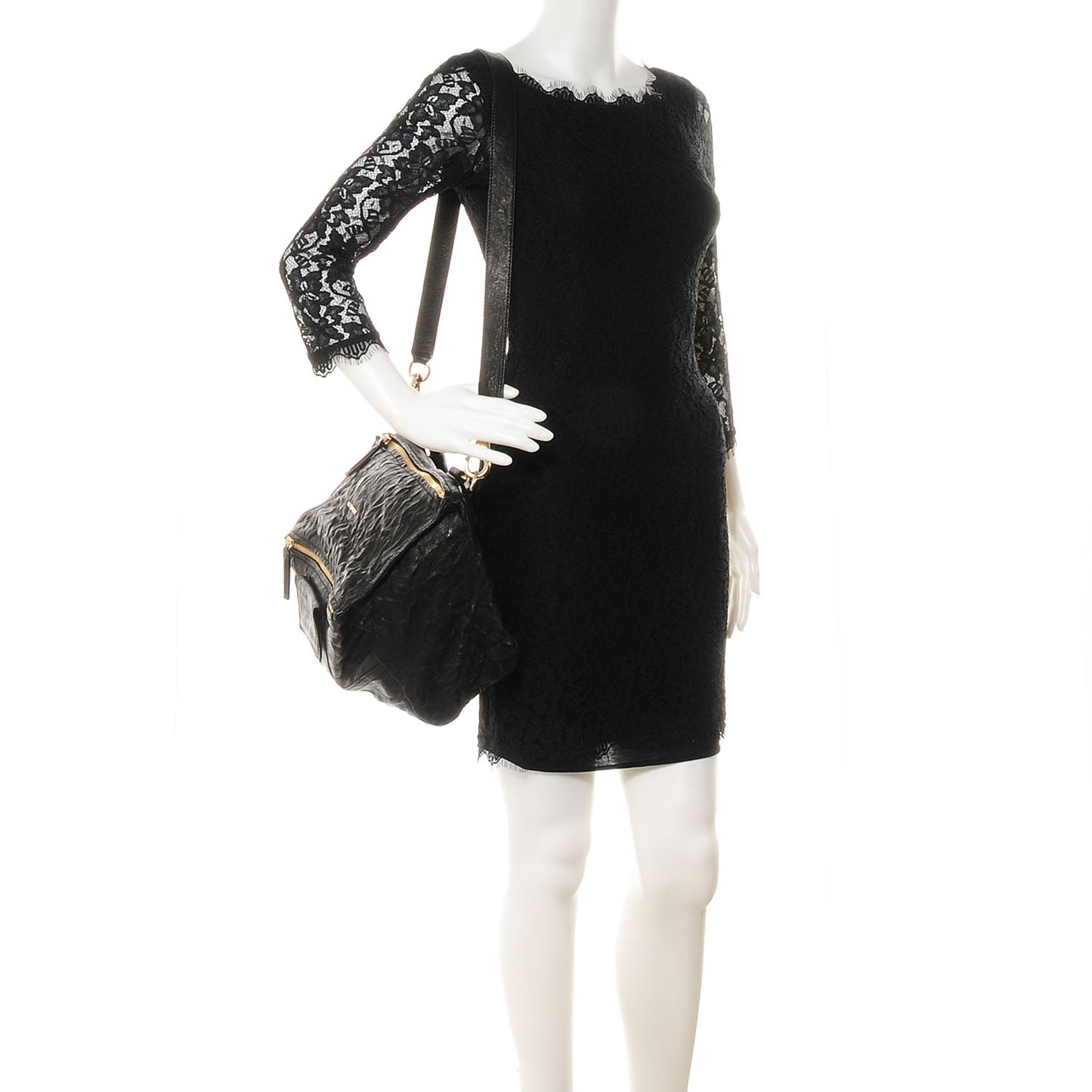 Tumbled Sheepskin Medium Pandora Black
