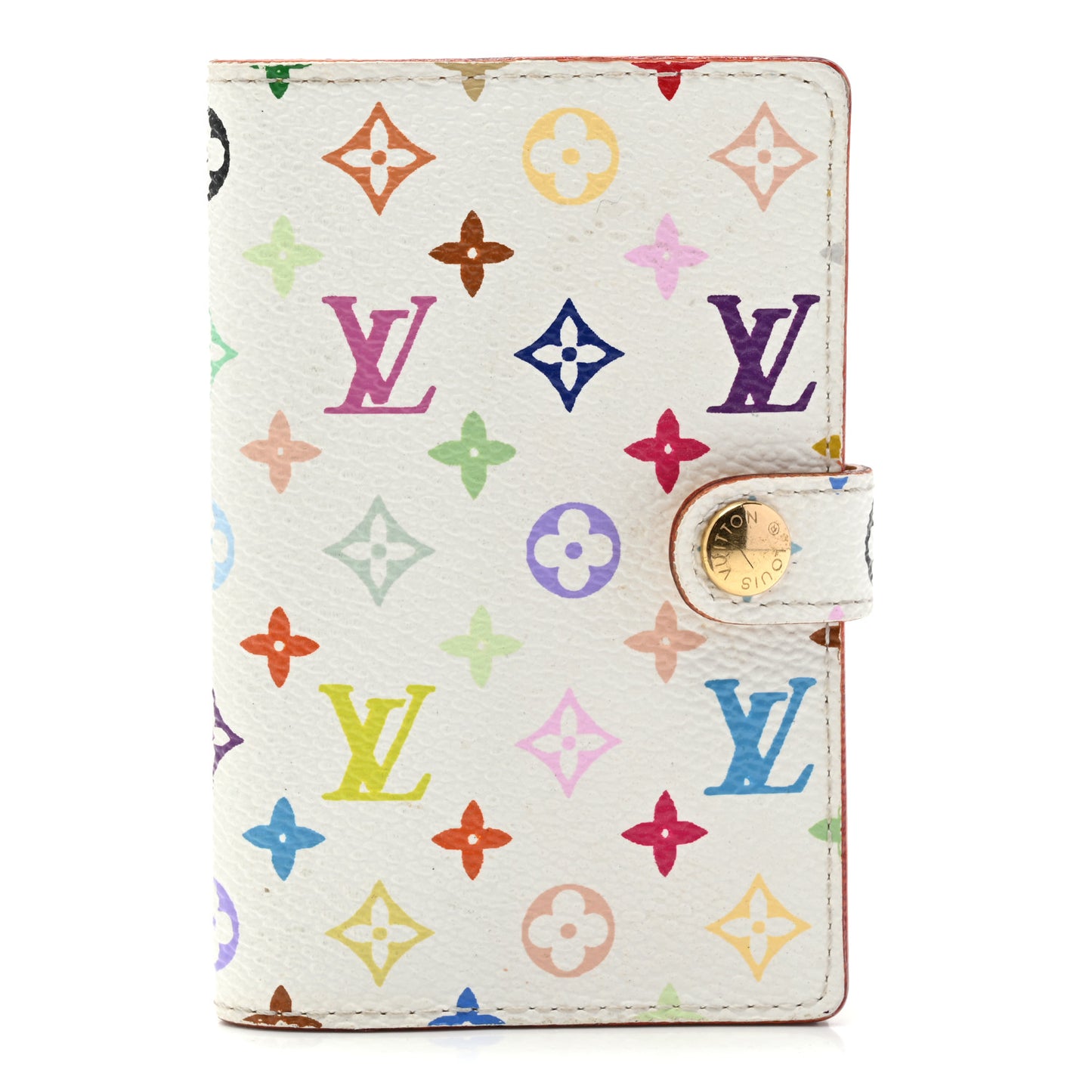 Monogram Multicolor Carnet de Bal Mini Agenda Cover White