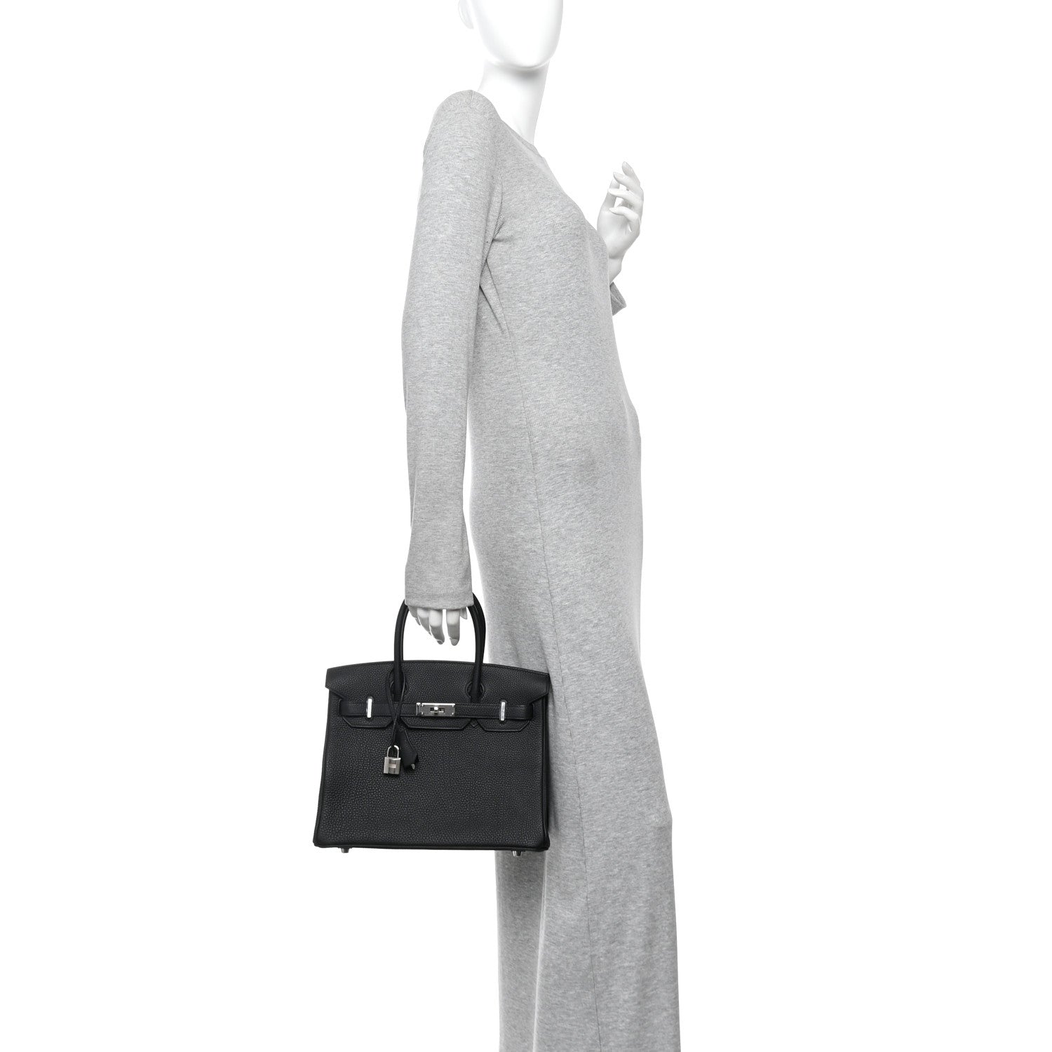 Hermes Togo Birkin 30 Black 2 of 11