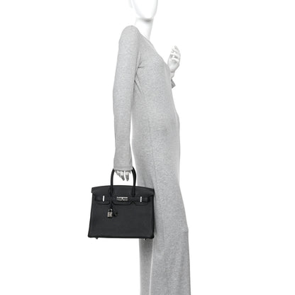 Hermes Togo Birkin 30 Black 2 of 11