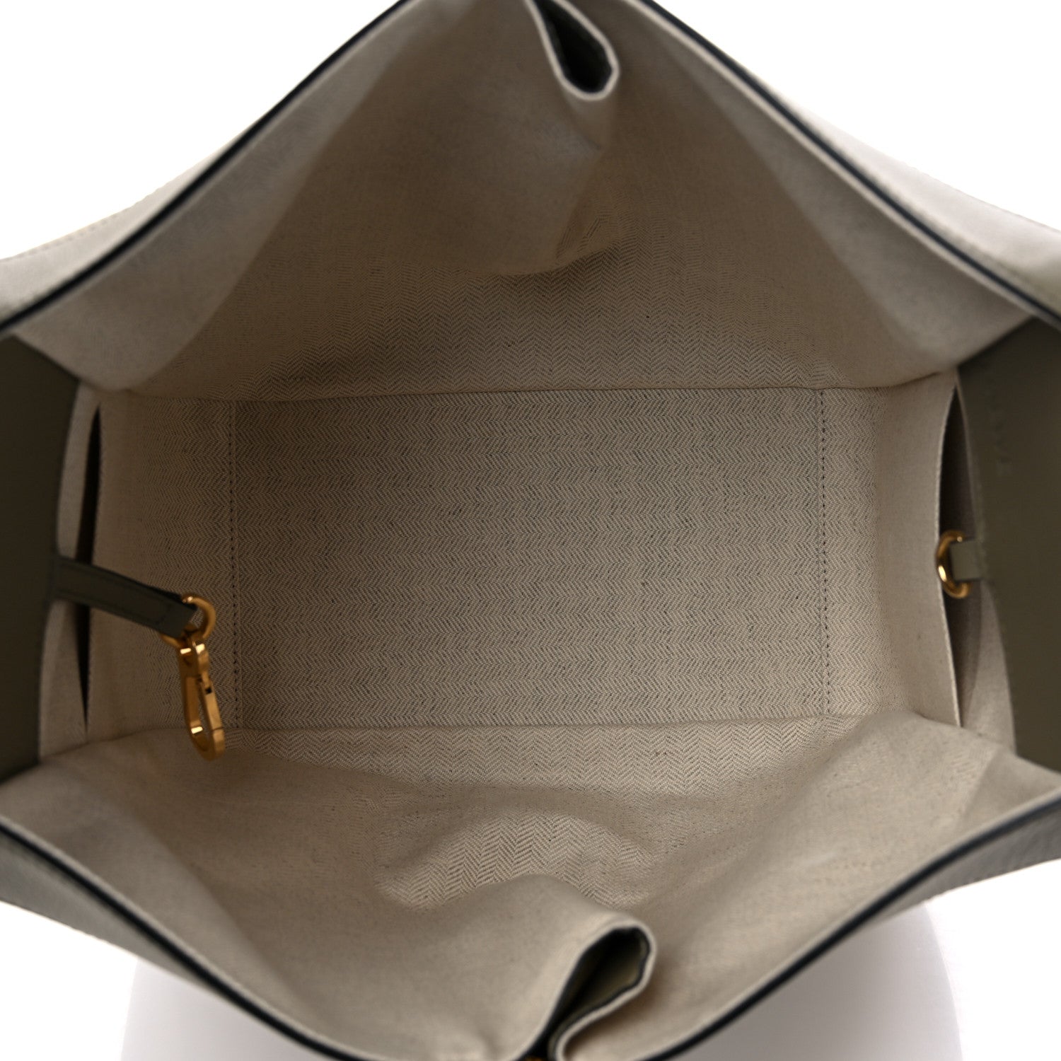 Loewe Calfskin Small Hammock Shoulder Bag Clay Green Dusty Beige 5 of 9