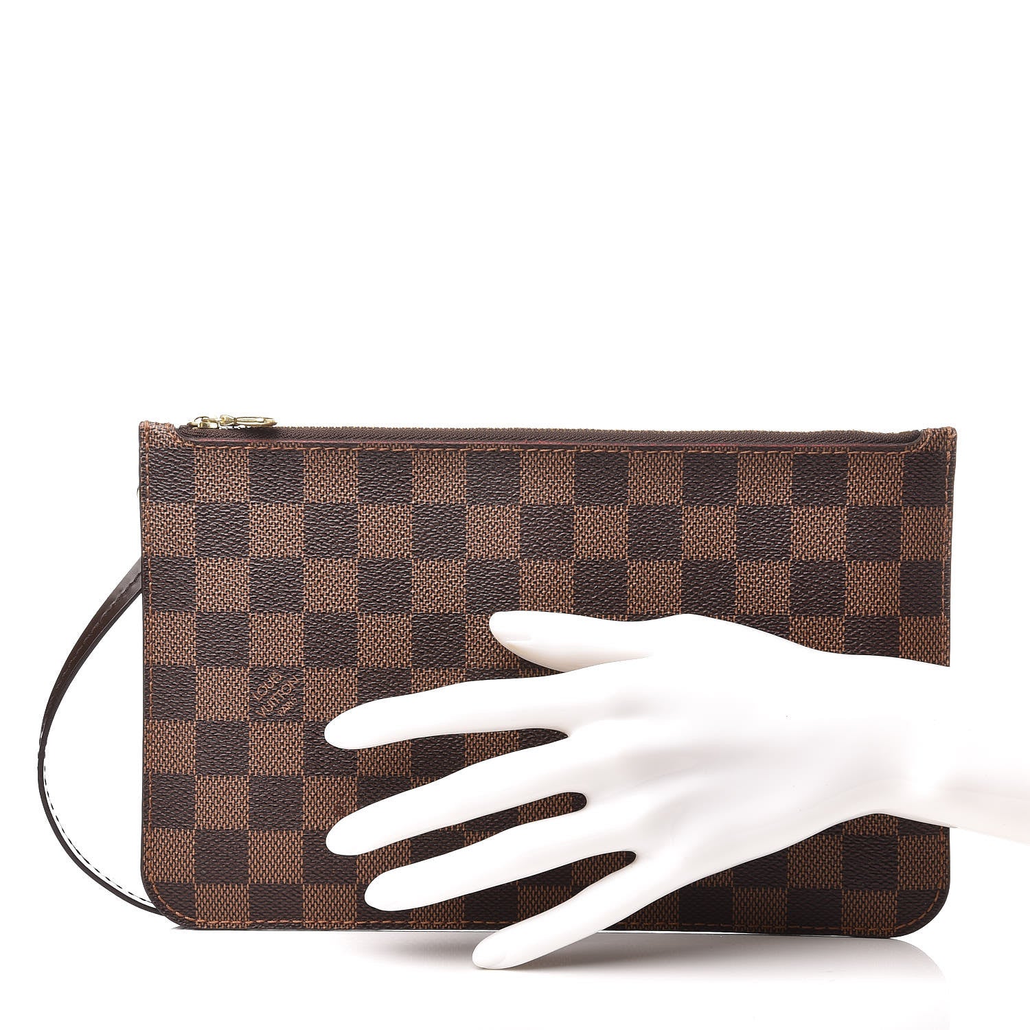 Louis Vuitton Damier Ebene Neverfull MM GM Pochette 2 of 8