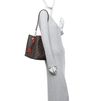 Louis Vuitton Monogram Neonoe MM Coquelicot 2 of 9