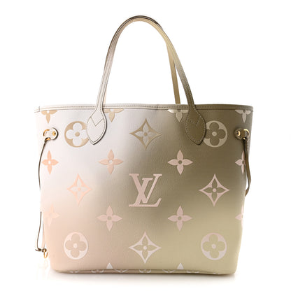 Louis Vuitton Monogram Giant Spring In The City Neverfull MM Sunset Kaki 1 of 10