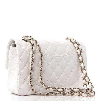 Chanel Caviar Quilted Small Double Flap White 3 of 10