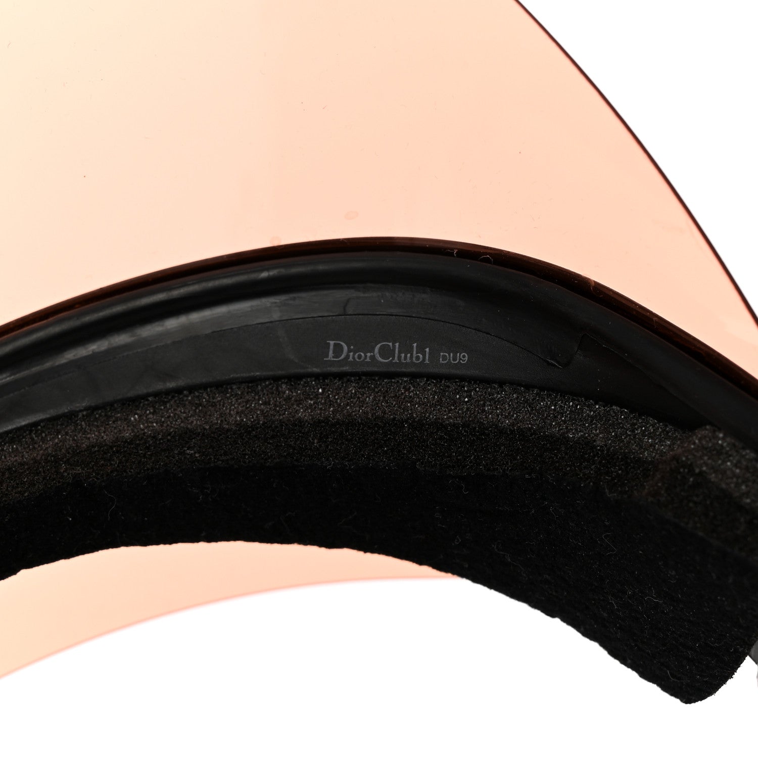 Christian Dior DiorClub1 Sun Visor Light Red 8 of 9