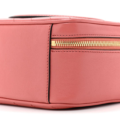 Gucci Sakai Be Green Calfskin Diagonal Stitched Blondie Top Handle Bag Pink 8 of 9