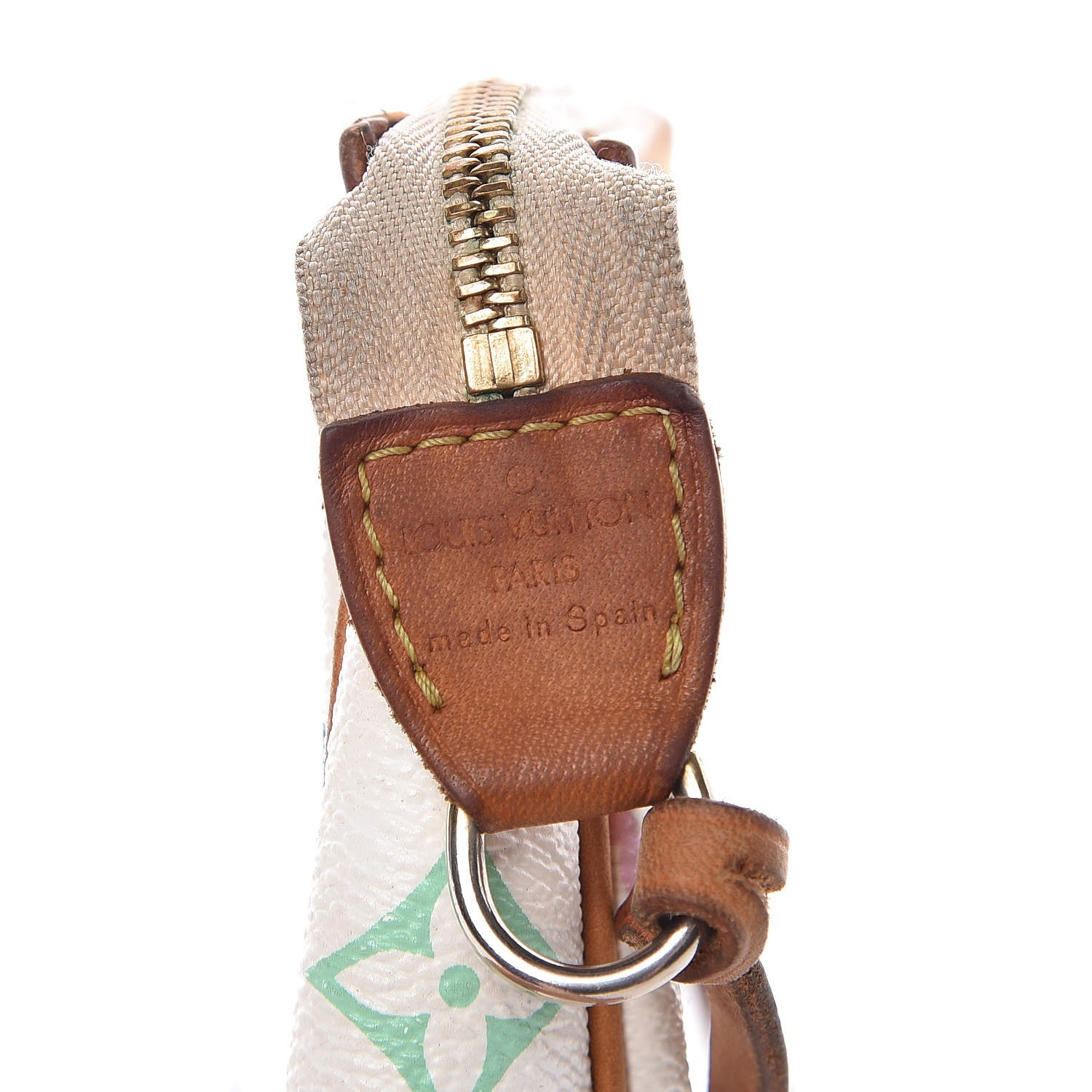 Louis Vuitton Monogram Multicolor Pochette Accessories White 6 of 14