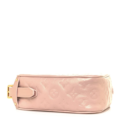 Louis Vuitton Lambskin Embossed Monogram Fall In Love Sac Coeur Light Pink 4 of 9
