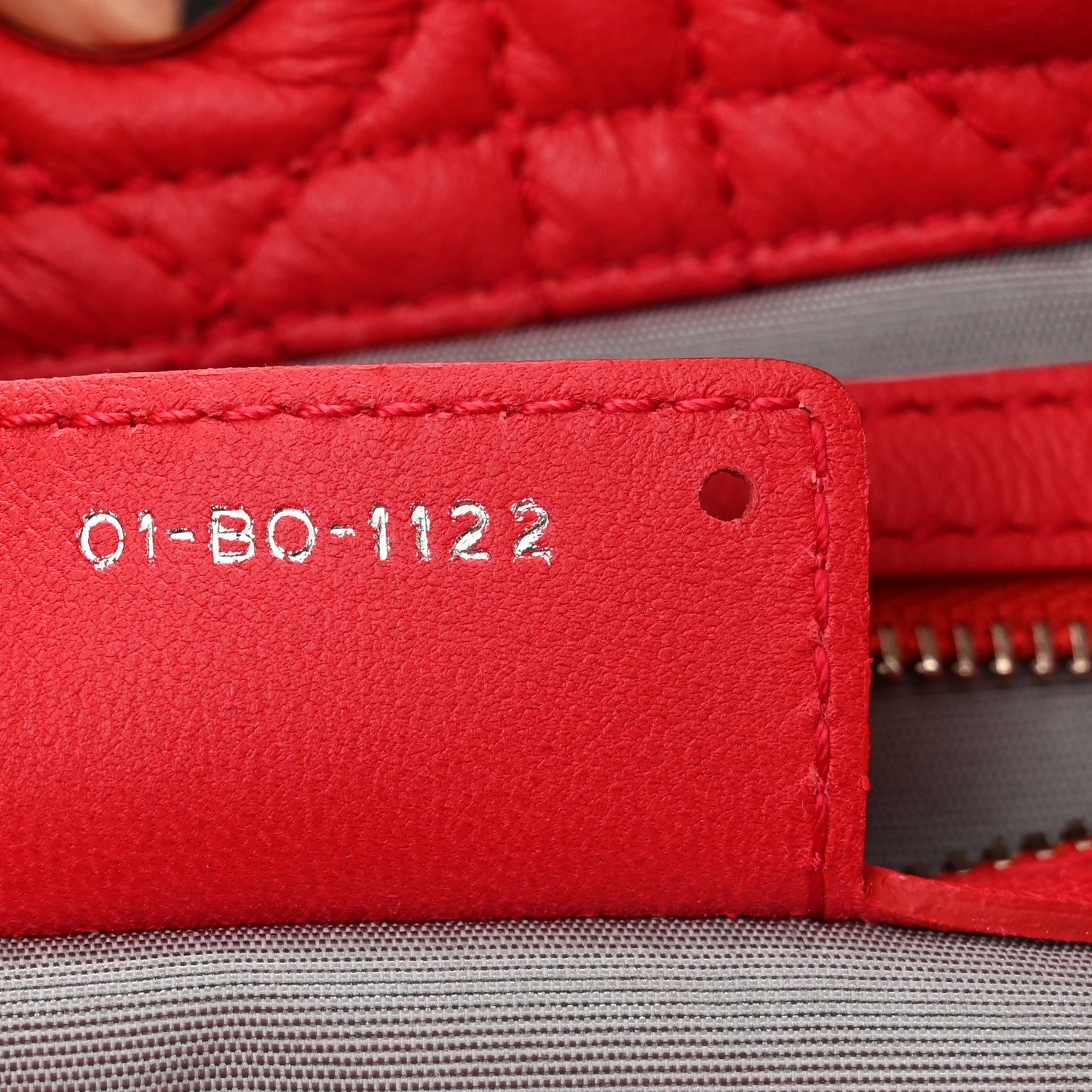 Christian Dior Lambskin Cannage Large Dior Soft Shopping Tote Red 7 of 10