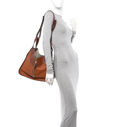 Loewe Grained Calfskin Medium Hammock Shoulder Bag Tan 2 of 10