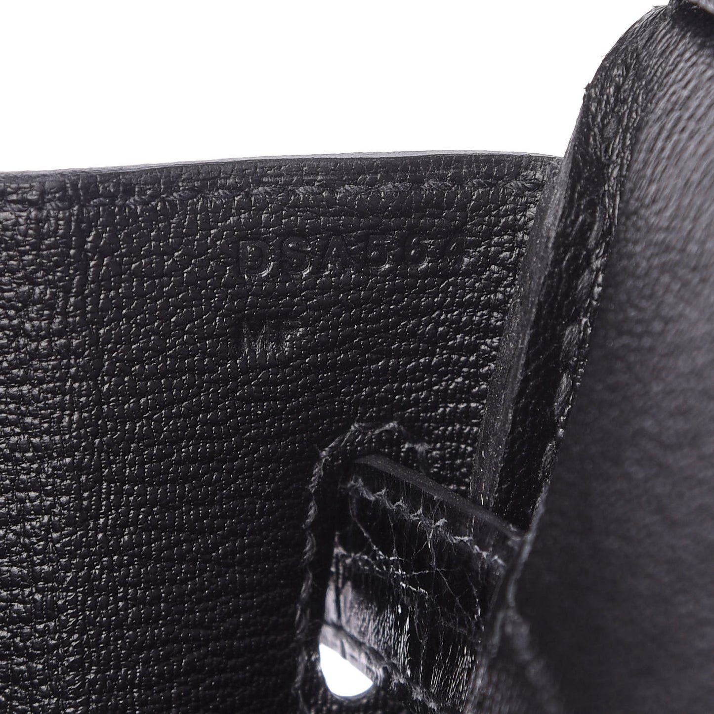 Taurillon Novillo Shiny Niloticus Crocodile Birkin Touch 30 Black