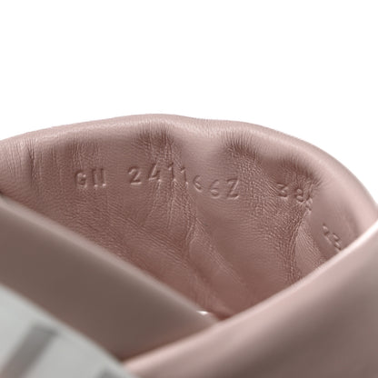 Hermes Nappa Infra Sandals 38.5 Rose Porcelaine 7 of 9