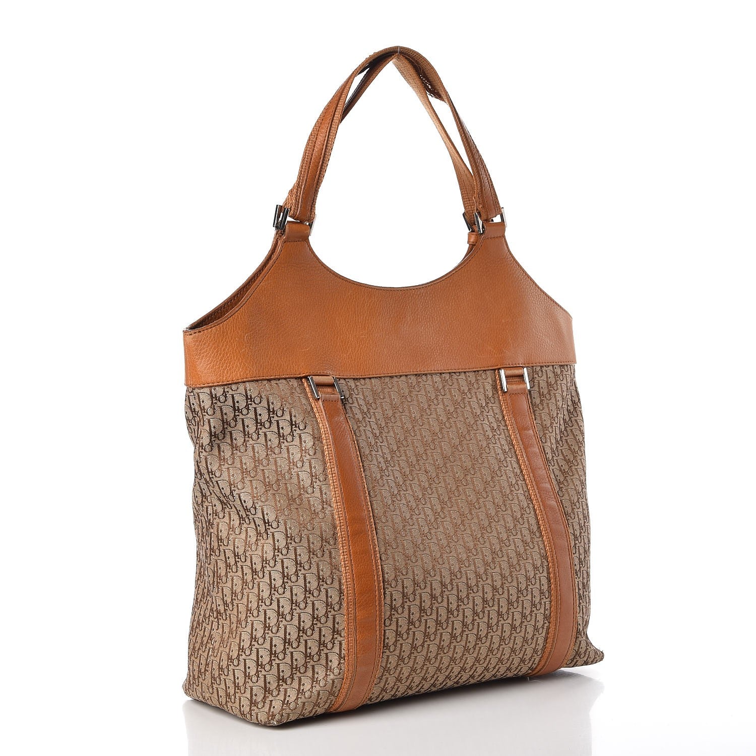 Christian Dior Monogram Tote Tan 3 of 23