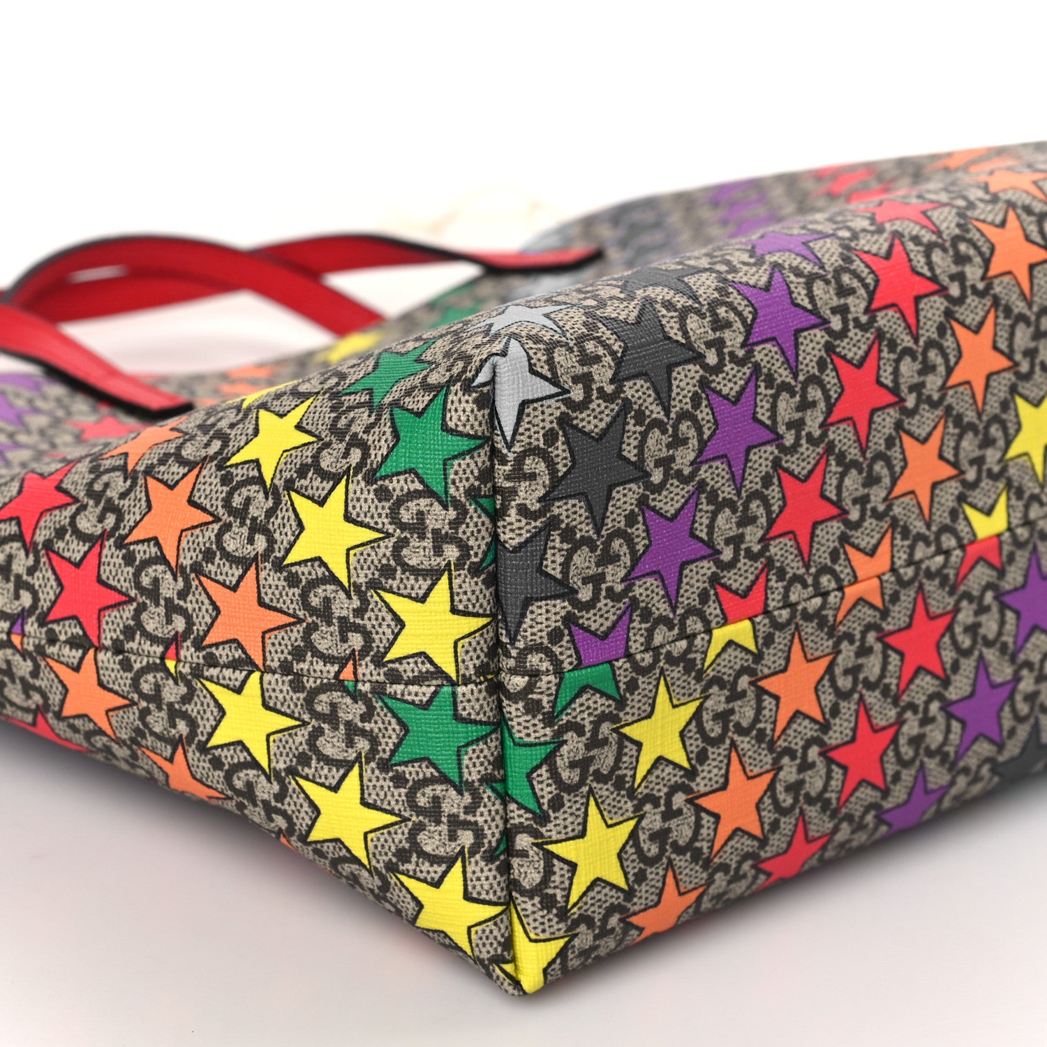 Gucci GG Supreme Monogram Childrens Star Print Tote Multicolor 8 of 9