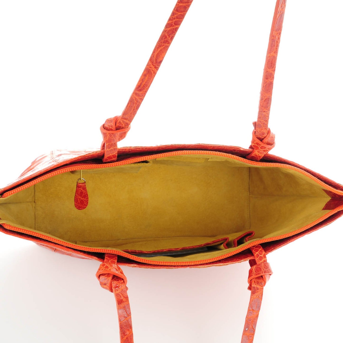 Crocodile Tote Orange
