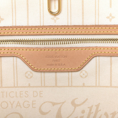 Louis Vuitton Damier Azur Neverfull GM 6 of 18