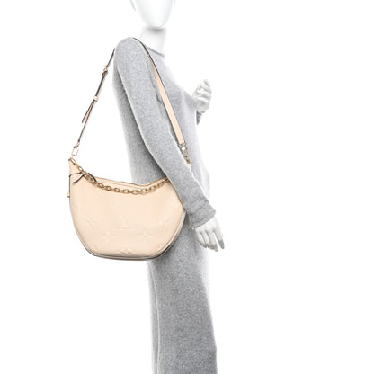 Louis Vuitton Empreinte Monogram Giant Loop Hobo Cream 2 of 12