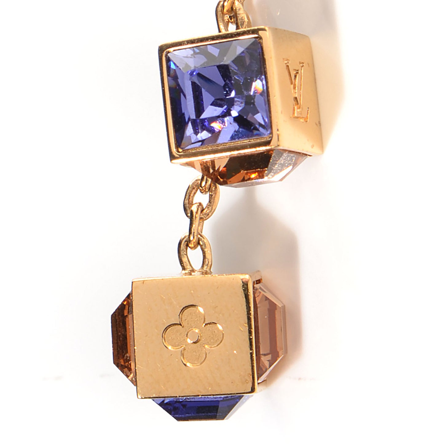 Swarovski Gamble Earrings Azur Gold