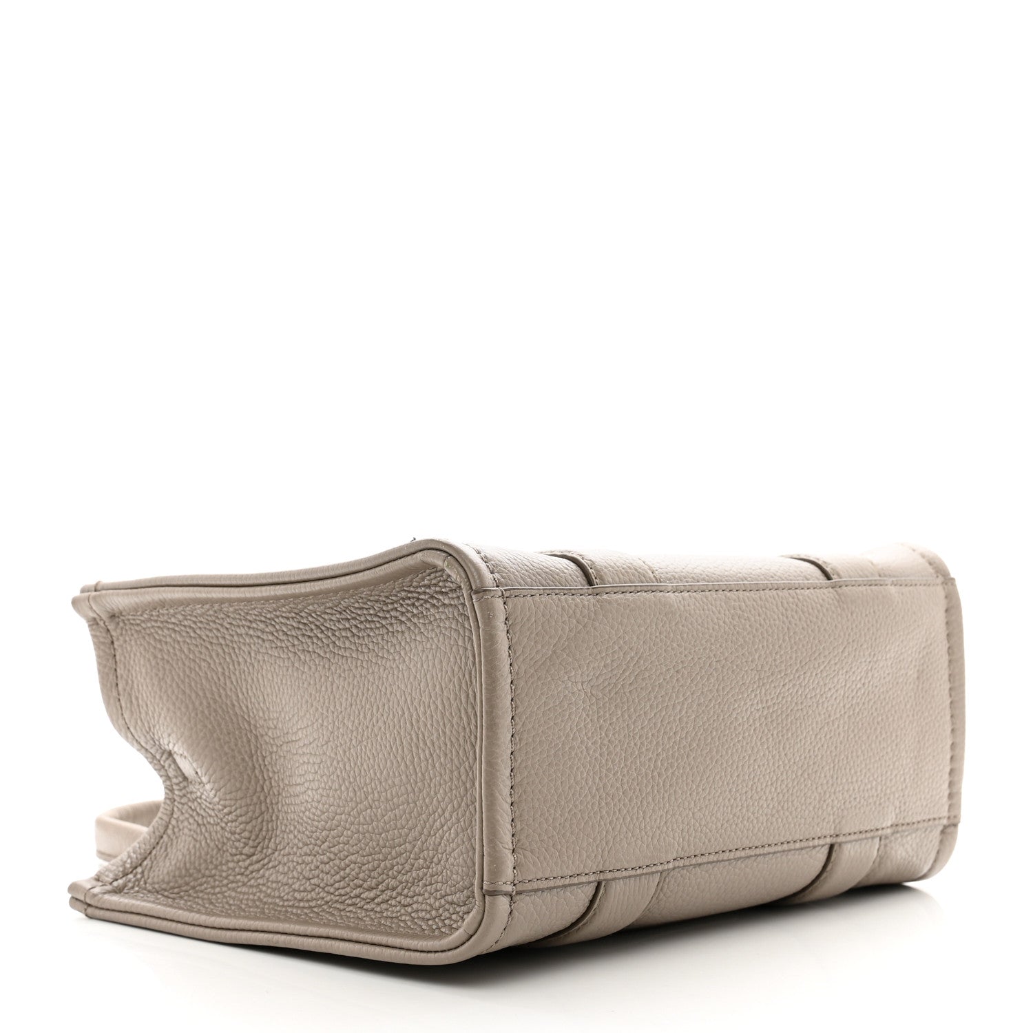 Marc Jacobs Grained Calfskin Small The Tote Bag Cement 4 of 11