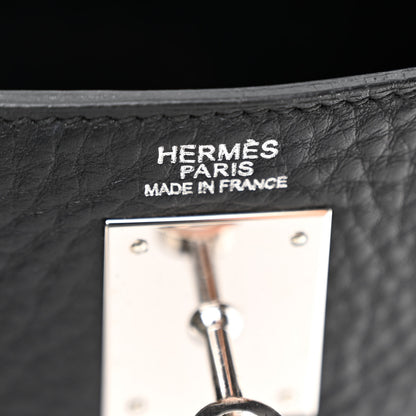 Hermes Fjord Kelly Retourne 32 Black 6 of 14
