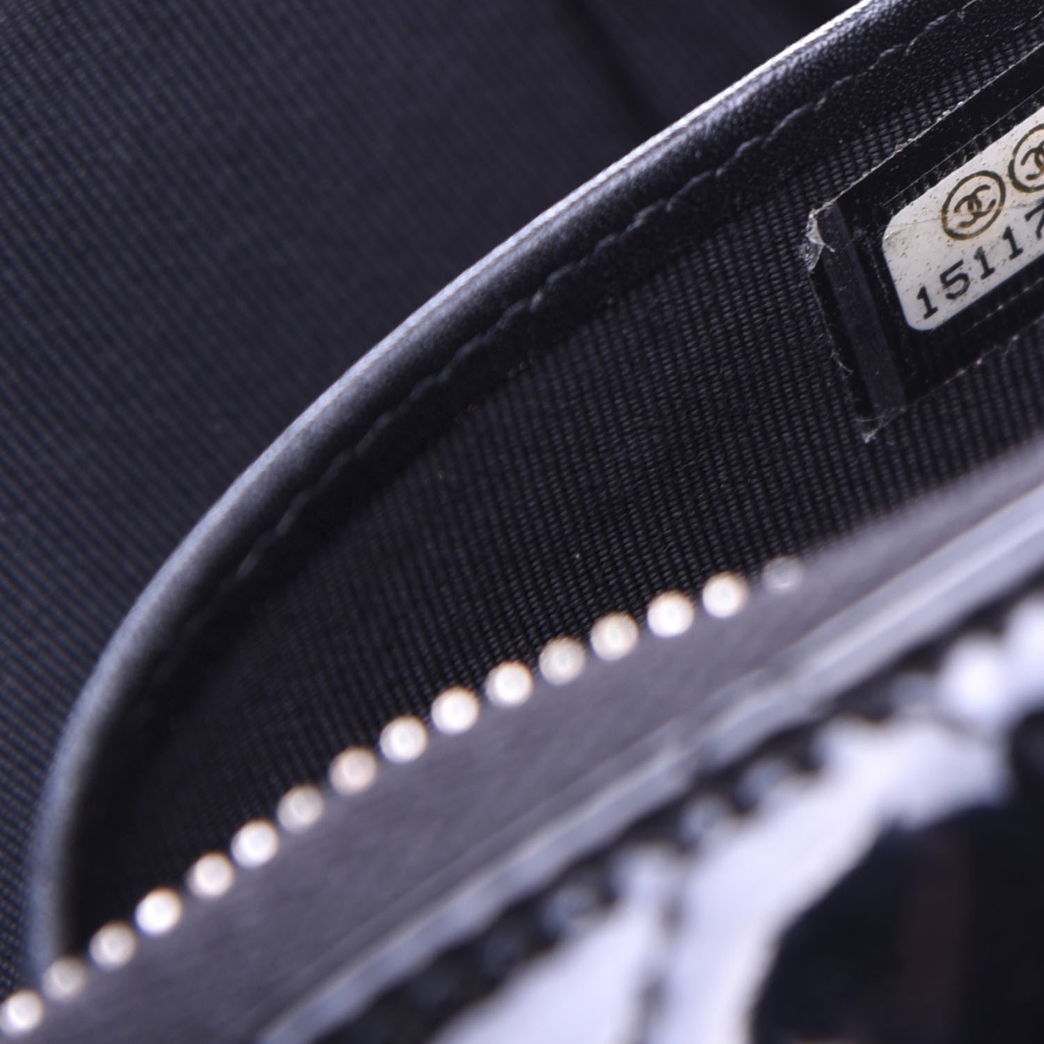 Chanel Patent Quilted Zip Around Wallet Black 8 of 10