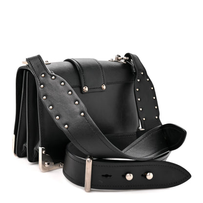 Prada City Calf Saffiano Cahier Bag Black 2 of 12