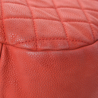 Chanel Iridescent Caviar Quilted Country Chic Hobo Red 12 of 12