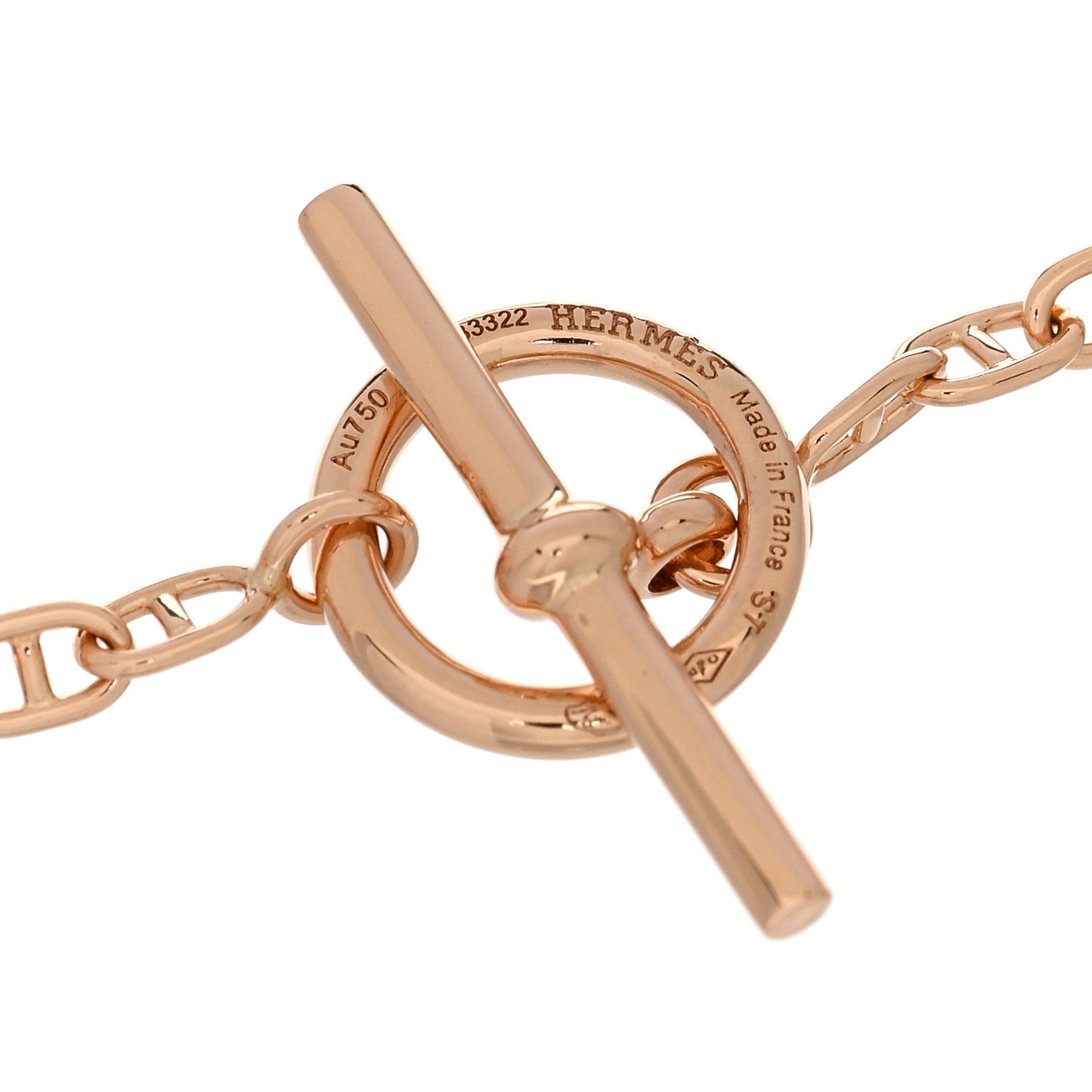 18K Rose Gold TPM Farandole Bracelet XS