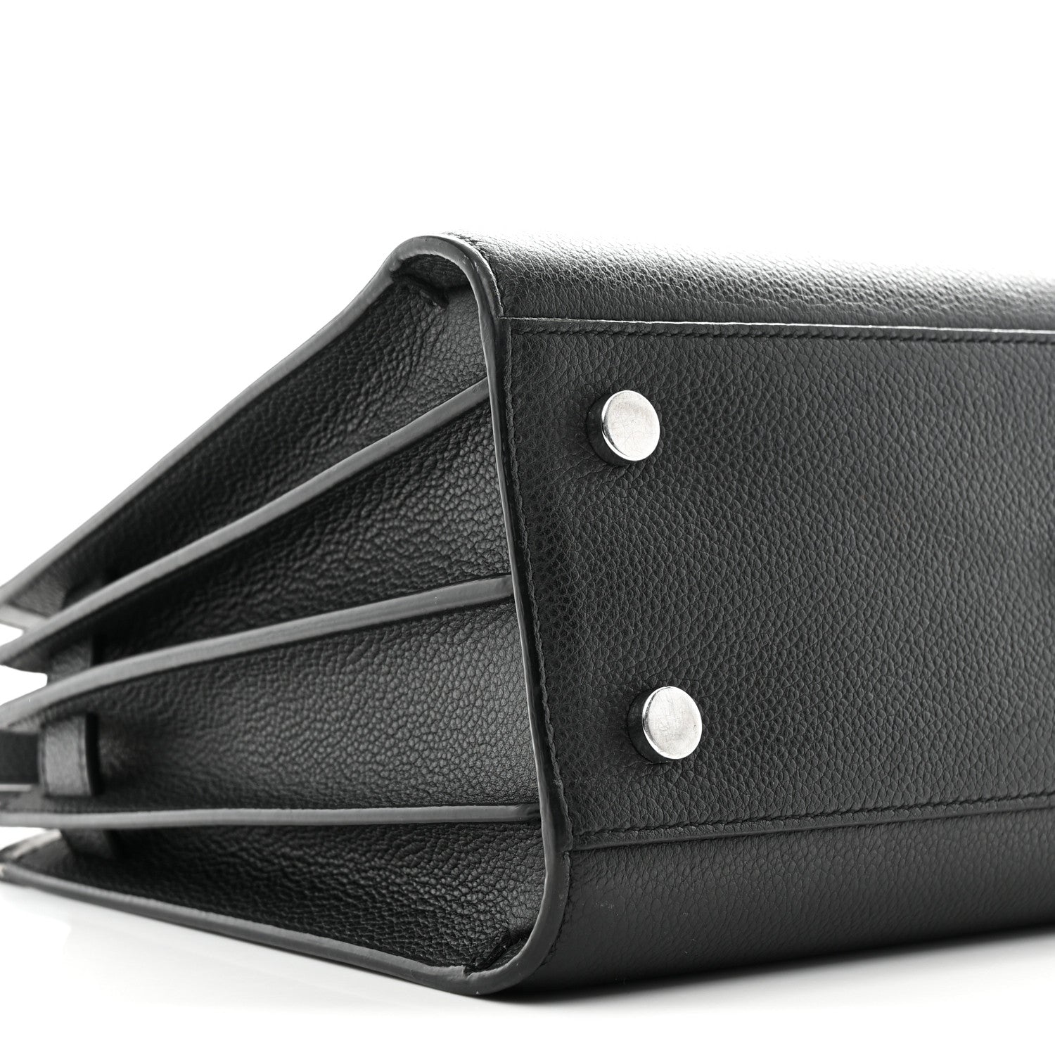 Saint Laurent Grained Calfskin Baby Sac De Jour Black 10 of 12