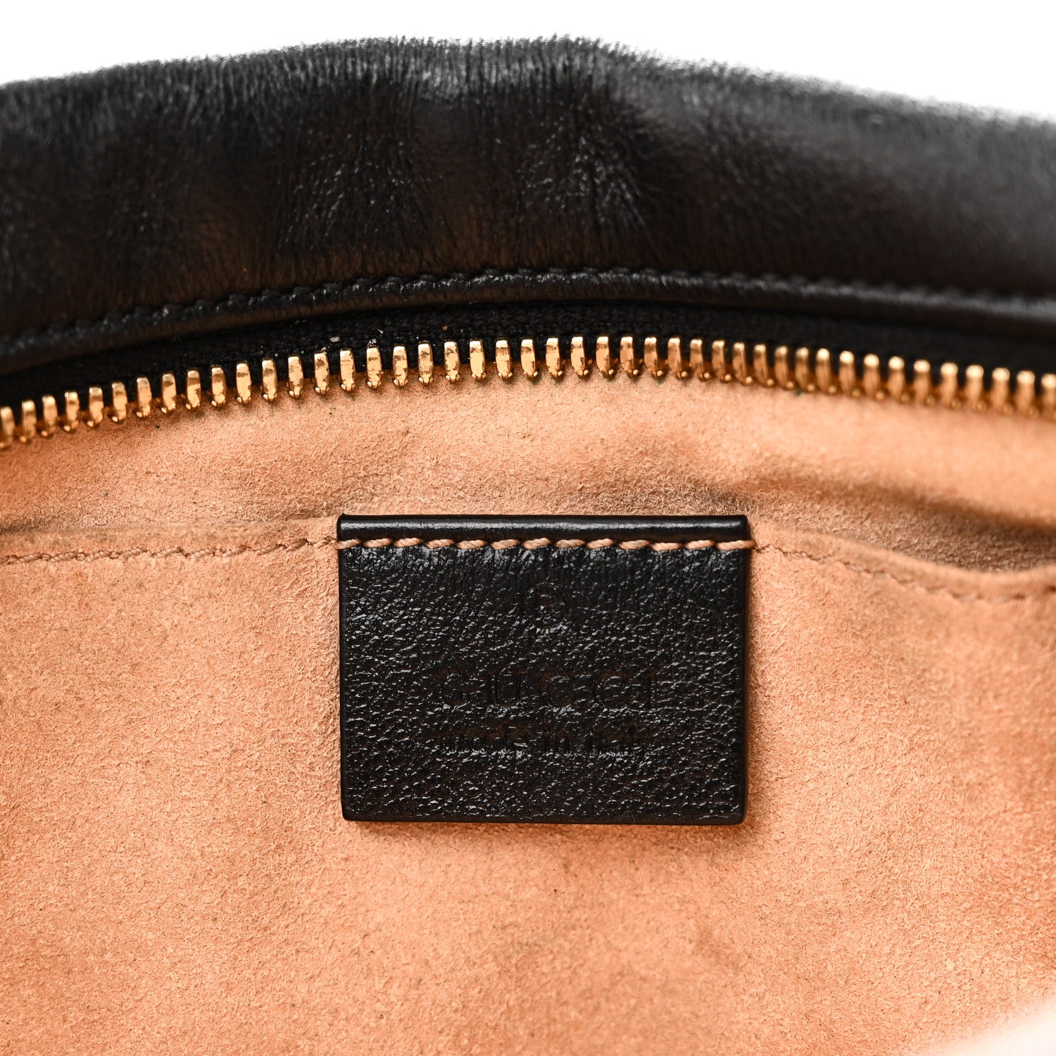 Gucci Monogram Matelasse Diagonal Small GG Marmont Chain Shoulder Bag Beige Black Beige Black 6 of 10