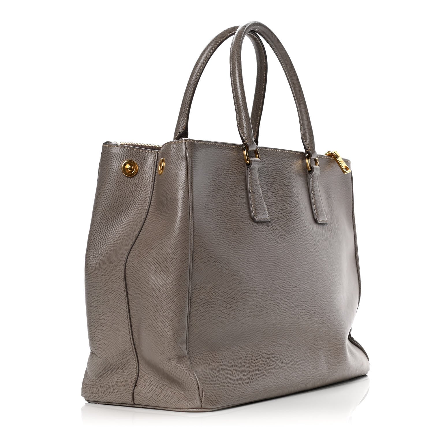 Prada Saffiano Large Galleria Double Zip Tote Argilla 2 of 8