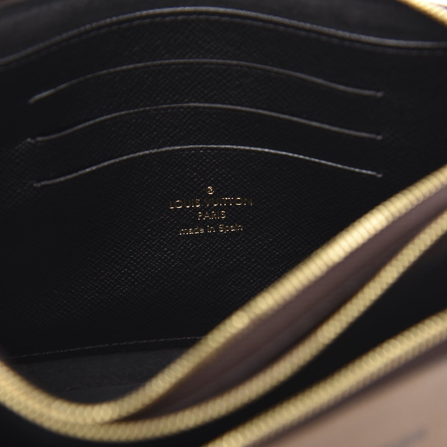 Reverse Monogram Giant Double Zip Pochette