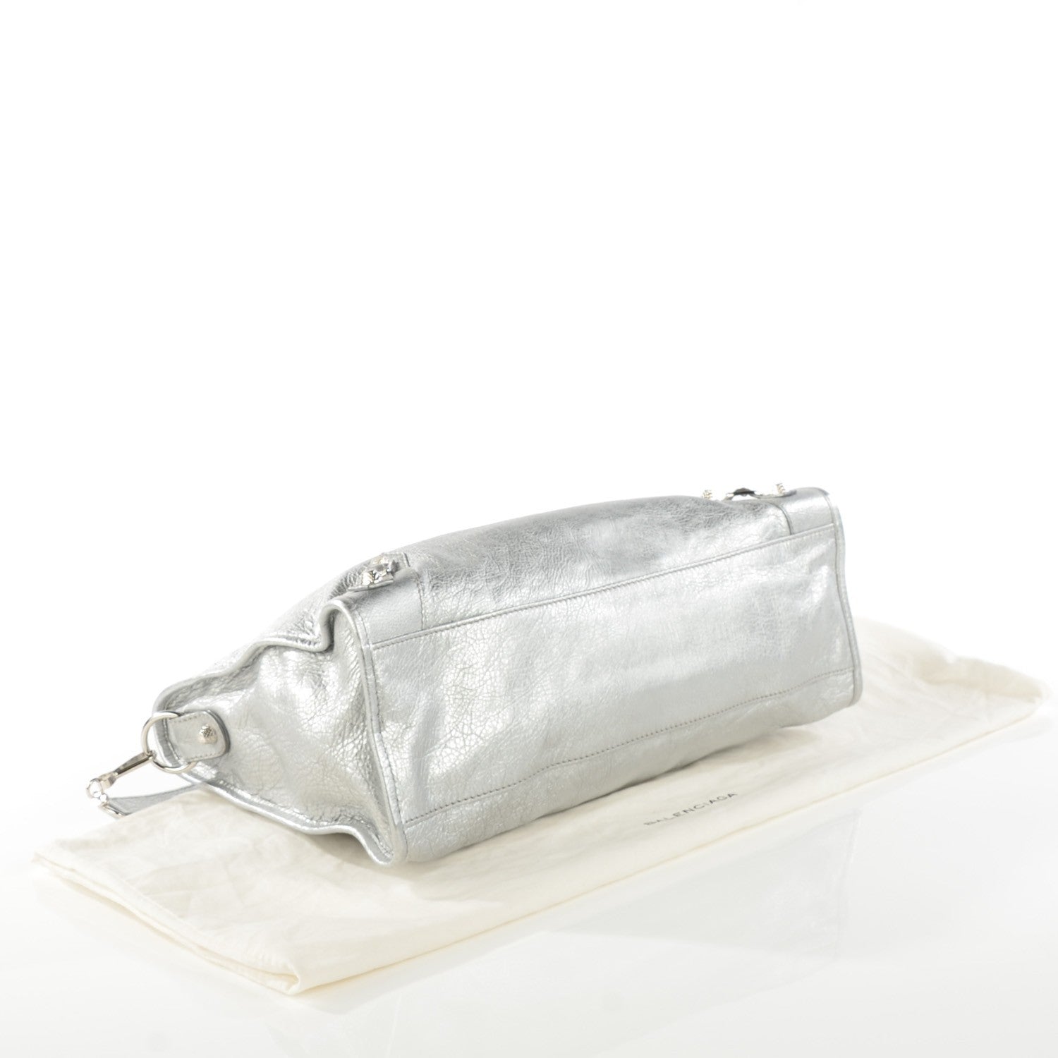 Balenciaga Agneau Giant 12 Silver Hardware City Gris Aluminum 4 of 8