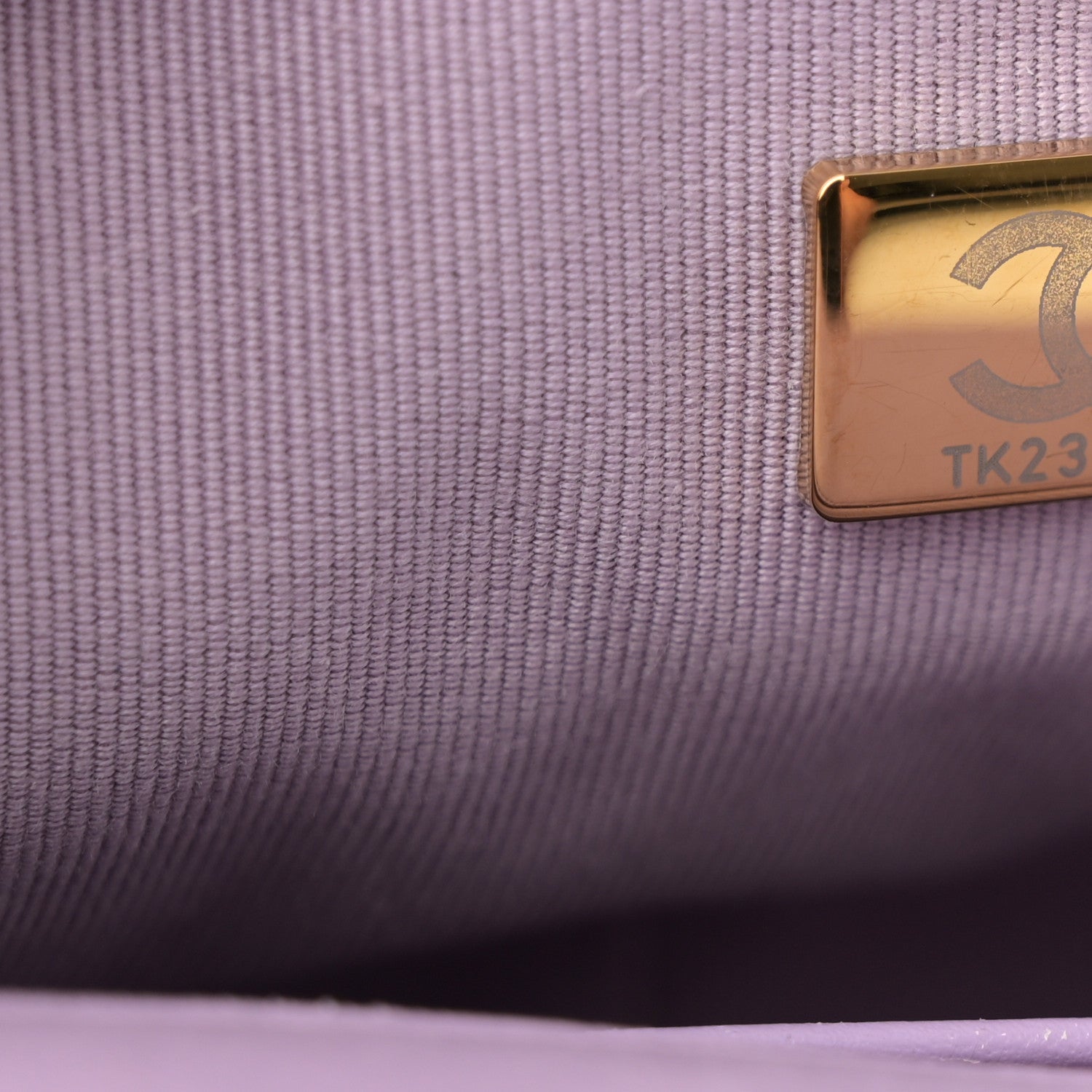 Chanel Lambskin Quilted Braided CC Small Flap Lilac 7 of 16