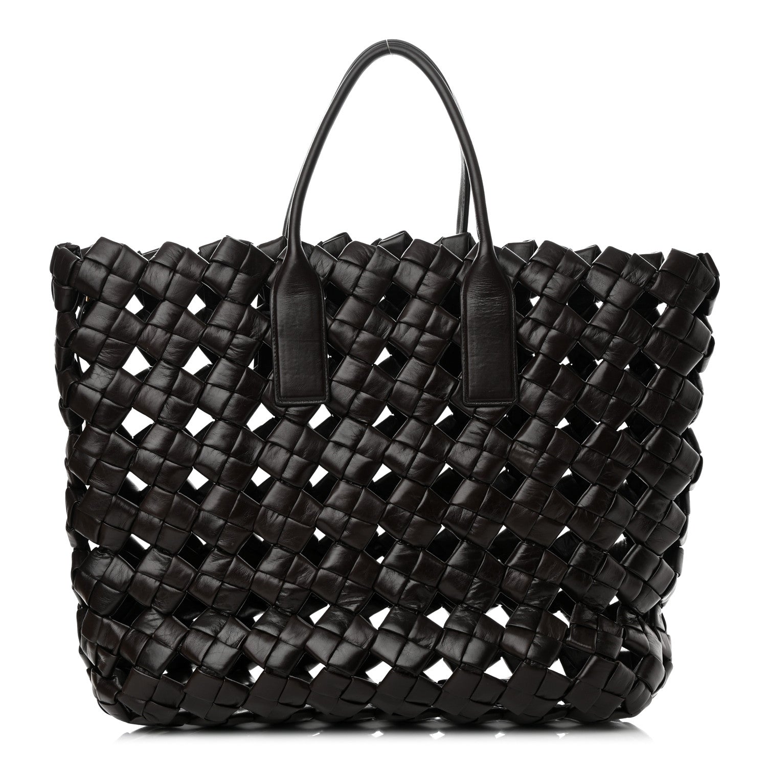 Bottega Veneta Nappa Intrecciato Linen Medium North South Tote Fondant 3 of 13