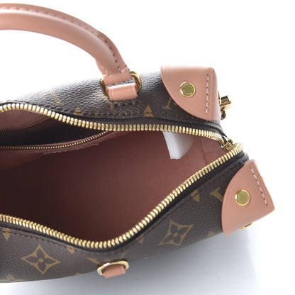 Louis Vuitton Monogram Petite Malle Souple Peach 5 of 9