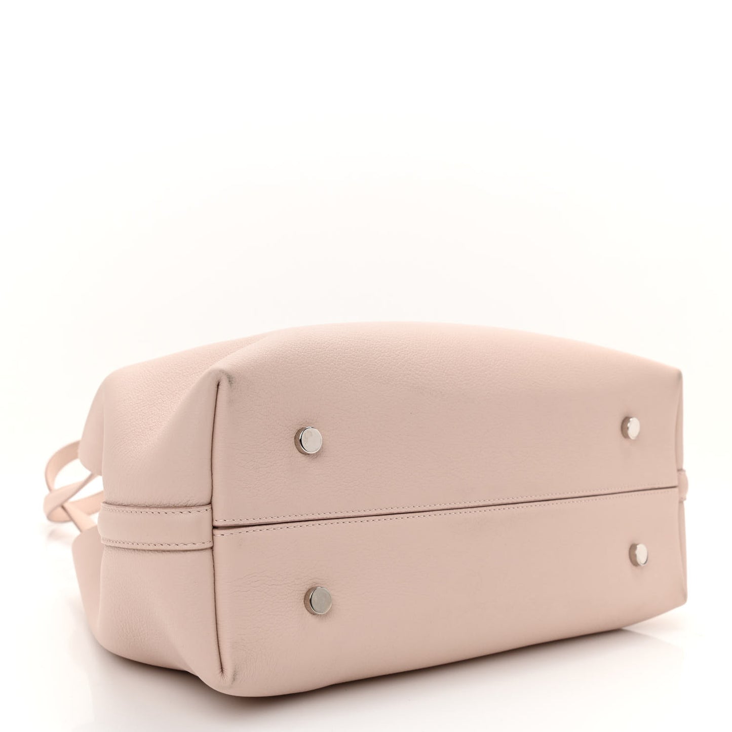 Grained Calfskin Medium Blossom Tote Pink